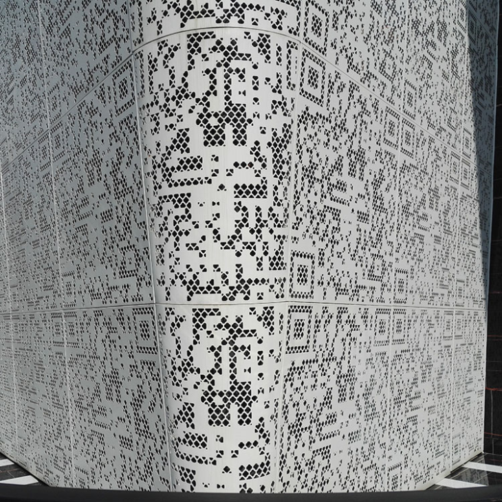 Aluminum Perforated Facade Panel