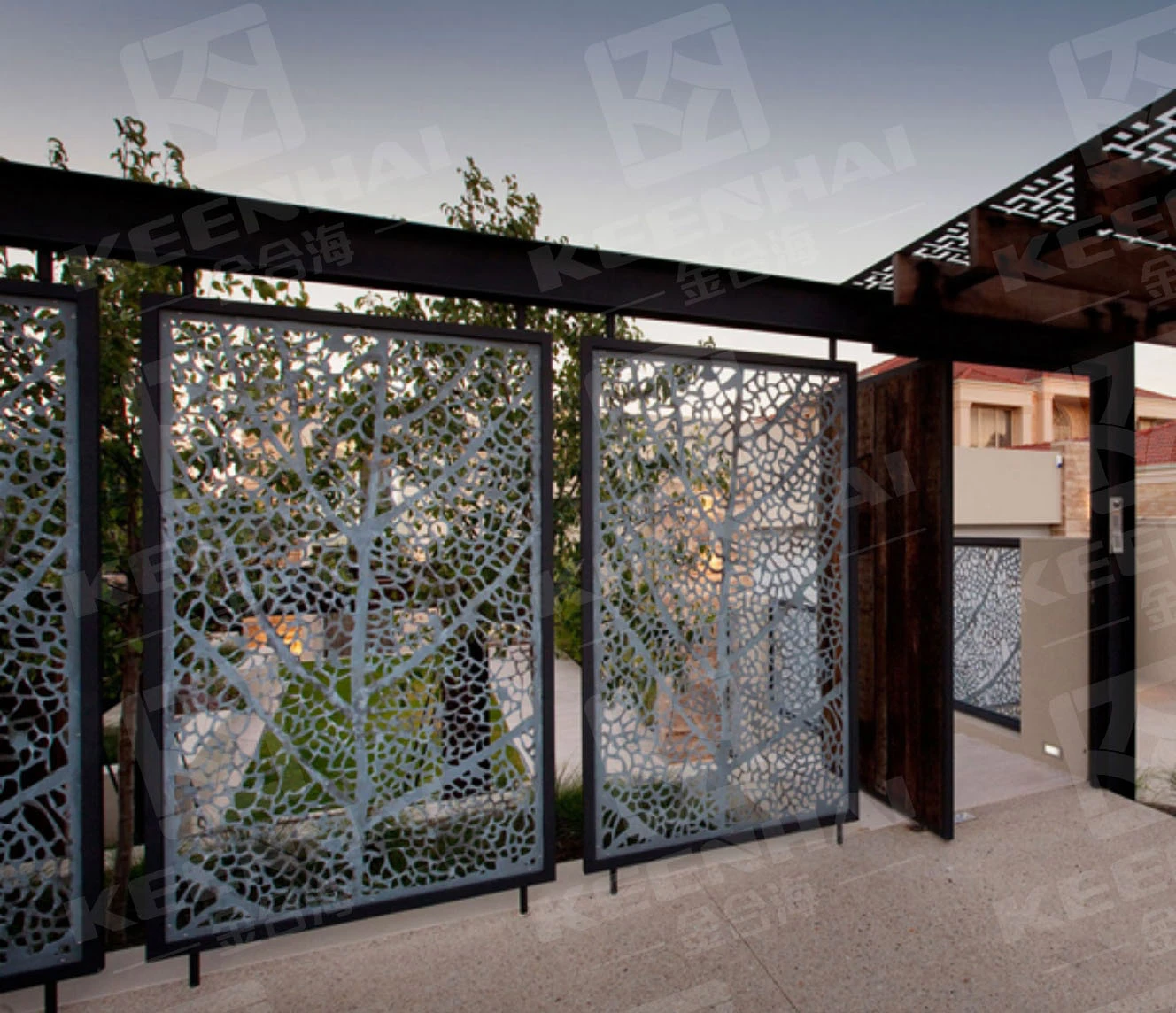 Decorative Aluminum Screen Partition Decorative Aluminum Screen Partition